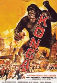 Portada de la película Konga, una Película disponible para ver online en alta definición.