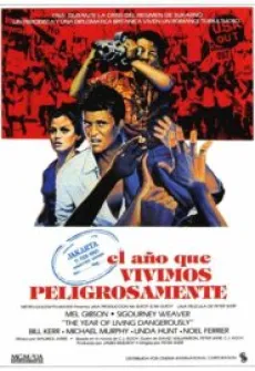 Portada de la película El año que vivimos peligrosamente, una Película disponible para ver online en alta definición.