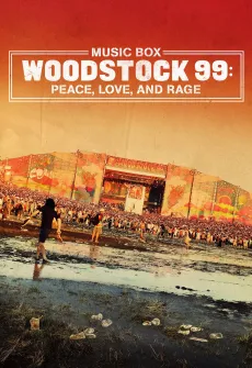 Portada de la película Woodstock 99: Peace, Love, and Rage (2021), una Película disponible para ver online en alta definición.