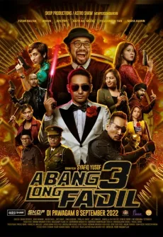 Portada de la película Abang Long Fadil 3 (2022), una Película disponible para ver online en alta definición.