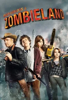 Portada de la película Zombieland, una Película disponible para ver online en alta definición.