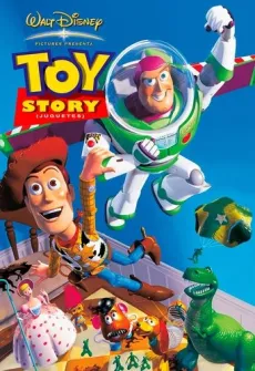 Portada de la película Toy Story, una Película disponible para ver online en alta definición.
