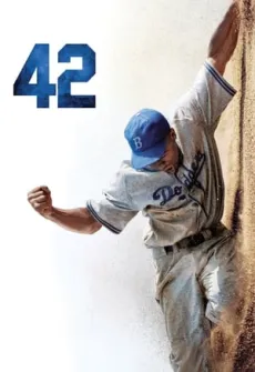Portada de la película 42 (2013) (2013), una Película disponible para ver online en alta definición.