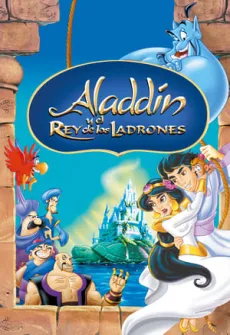 Portada de la película Aladdín y el rey de los ladrones (1996) (1996), una Película disponible para ver online en alta definición.