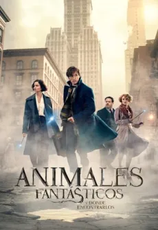 Portada de la película Animales Fantásticos: Y Dónde Encontrarlos (2016), una Película disponible para ver online en alta definición.