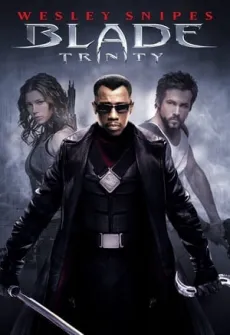 Portada de la película Blade: Trinity (2004), una Película disponible para ver online en alta definición.