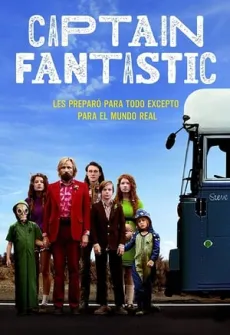 Portada de la película Captain Fantastic (2016) (2016), una Película disponible para ver online en alta definición.