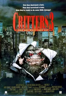 Portada de la película Critters 3 (1991) (1991), una Película disponible para ver online en alta definición.