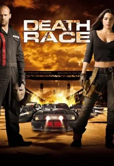 Portada de la película Death Race: La carrera de la muerte (2008), una Película disponible para ver online en alta definición.