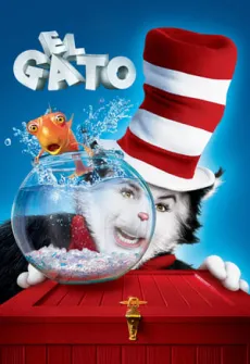 Portada de la película El gato en el sombrero (2003) (2003), una Película disponible para ver online en alta definición.