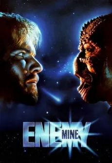 Portada de la película Enemigo mío (1985), una Película disponible para ver online en alta definición.