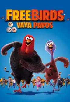 Portada de la película Free Birds (Vaya pavos) (2013) (2013), una Película disponible para ver online en alta definición.