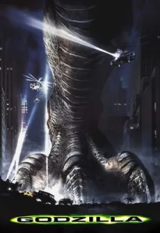Portada de la película Godzilla (1998) (1998) (1998), una Película disponible para ver online en alta definición.
