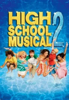 Portada de la película High School Musical 2 (2007), una Película disponible para ver online en alta definición.