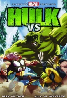 Portada de la película Hulk vs Wolverine (2009) (2009), una Película disponible para ver online en alta definición.