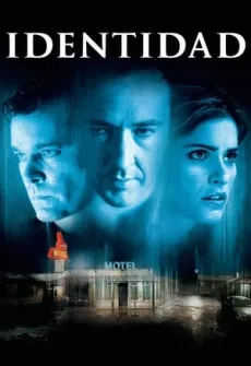 Portada de la película Identidad (2003), una Película disponible para ver online en alta definición.