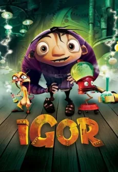 Portada de la película Igor (2008), una Película disponible para ver online en alta definición.