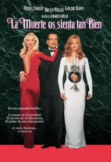 Portada de la película La Muerte le Sienta Bien (1992), una Película disponible para ver online en alta definición.