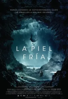 Portada de la película La Piel Fría (2017), una Película disponible para ver online en alta definición.