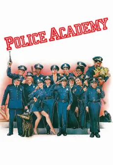 Portada de la película Loca academia de policía (1984), una Película disponible para ver online en alta definición.