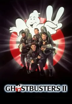 Portada de la película Los cazafantasmas II (1989) (1989), una Película disponible para ver online en alta definición.