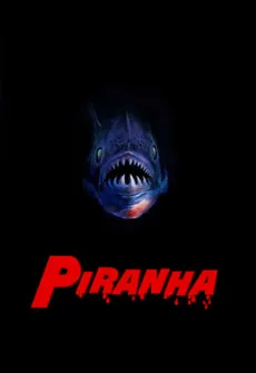Portada de la película Piraña (1978) (1978), una Película disponible para ver online en alta definición.