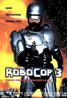 Portada de la película RoboCop 3 (1993), una Película disponible para ver online en alta definición.