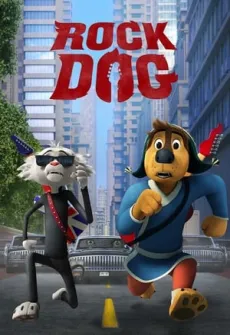 Portada de la película Rock Dog (2016) (2016), una Película disponible para ver online en alta definición.