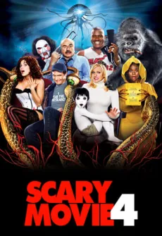 Portada de la película Scary Movie 4 (2006), una Película disponible para ver online en alta definición.