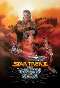 Portada de la película Star Trek II: La ira de Khan (1982) (1982), una Película disponible para ver online en alta definición.