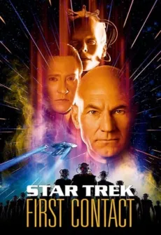 Portada de la película Star Trek VIII: Primer contacto (1996) (1996), una Película disponible para ver online en alta definición.