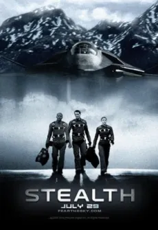 Portada de la película Stealth: La Amenaza Invisible (2005), una Película disponible para ver online en alta definición.