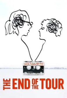 Portada de la película The End of the Tour (2015) (2015), una Película disponible para ver online en alta definición.