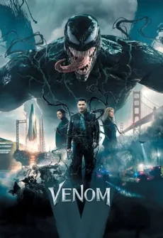 Portada de la película Venom (2018) (2018), una Película disponible para ver online en alta definición.