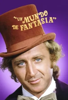 Portada de la película Willy Wonka y la fábrica de chocolate (1971), una Película disponible para ver online en alta definición.